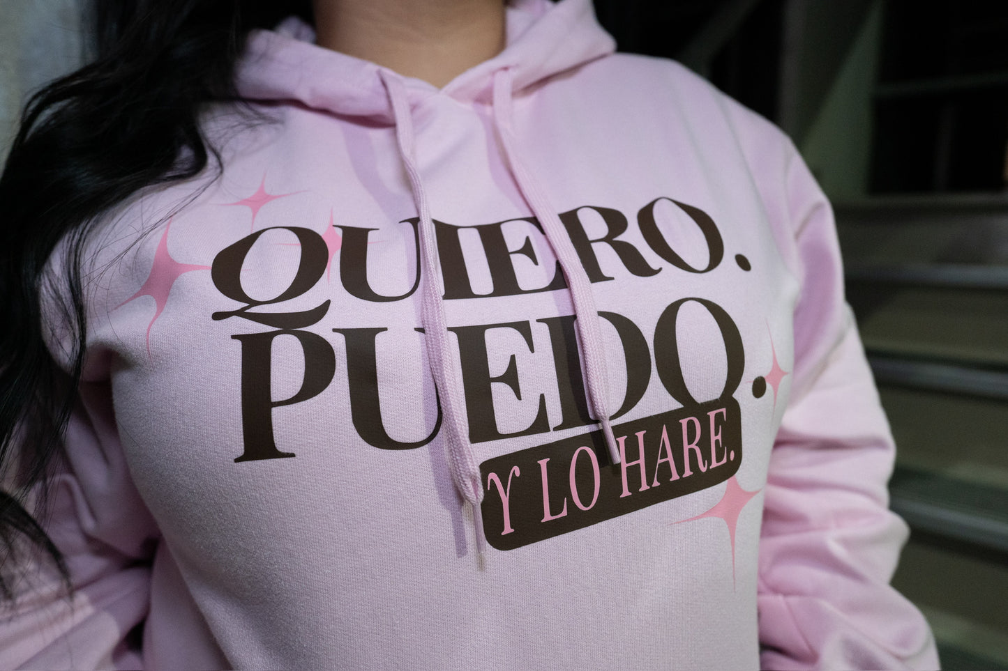 Quiero Puedo Y Lo Hare Hoodie